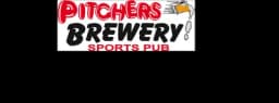Pitchers Sports Restaurant and Brewery logo
