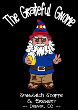 The Grateful Gnome Sandwich Shoppe and Brewery logo