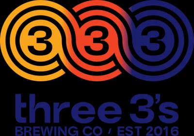 Three 3's Brewery logo