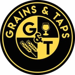 Grains and Taps Brewery and Taproom logo