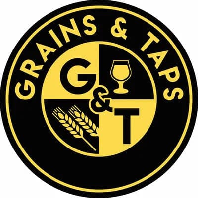 Grains and Taps Brewery and Taproom logo